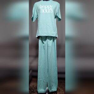 Aqua Blue Sapphire Women Sleepwear